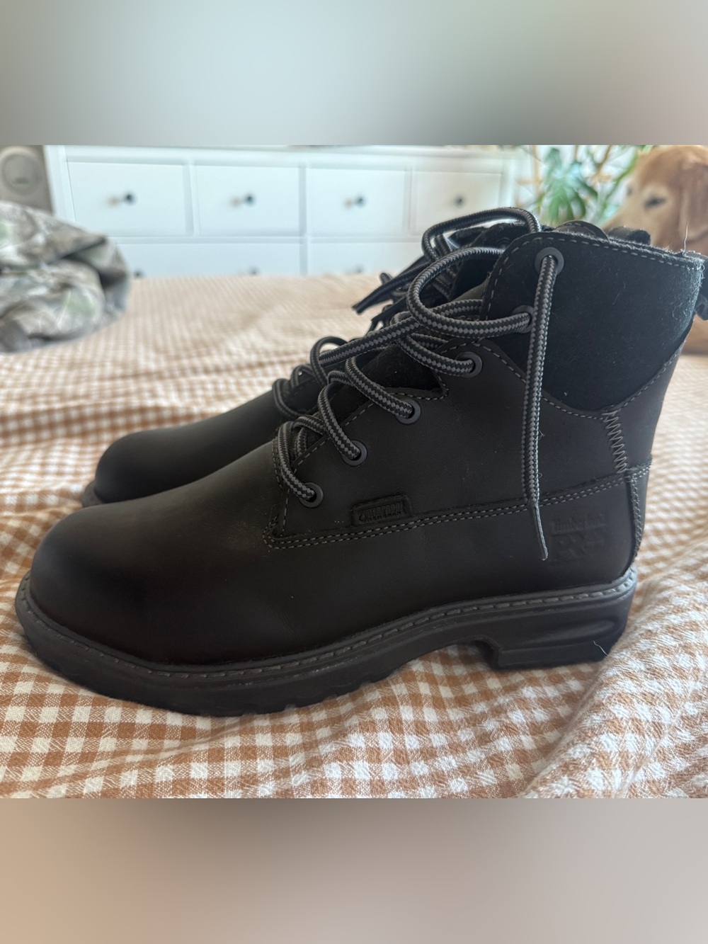 Timberland Pro Black Boots